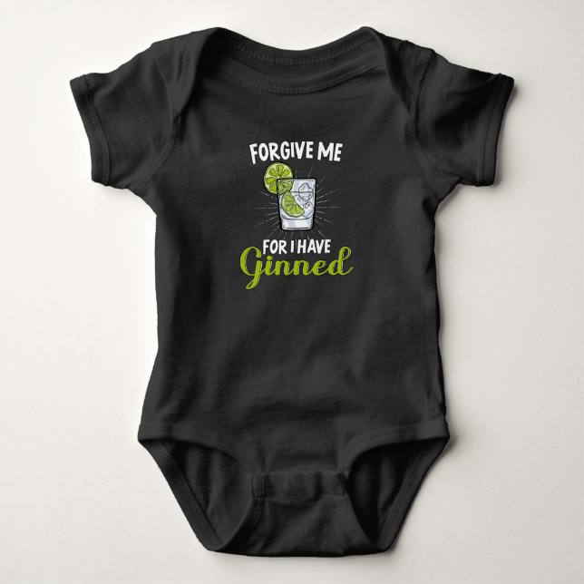 Alkohol Cocktail Bar Barkeeper Trinken Limon Baby Strampler (Vorderseite)