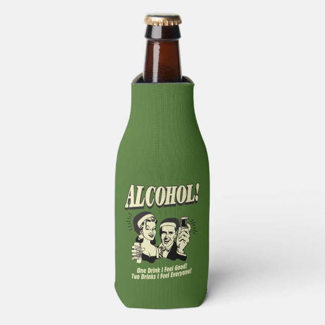 Alkohol: Ein Getränk fühle ich mich gut Flaschenkühler (Flaschenvorderseite)