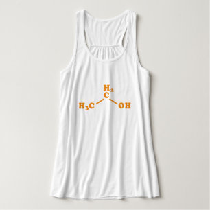 Alkohol Ethanol Molekulare Chemische Formel Tank Top