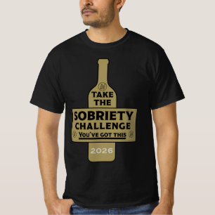 Alkohol frei und nüchtern T-Shirt