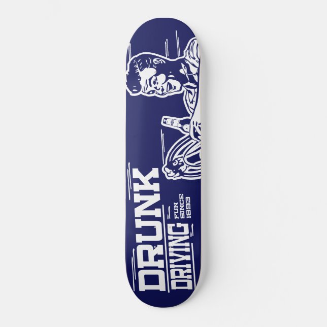 Alkohol- im StrassenverkehrSkateboard Skateboard (Vorderseite)