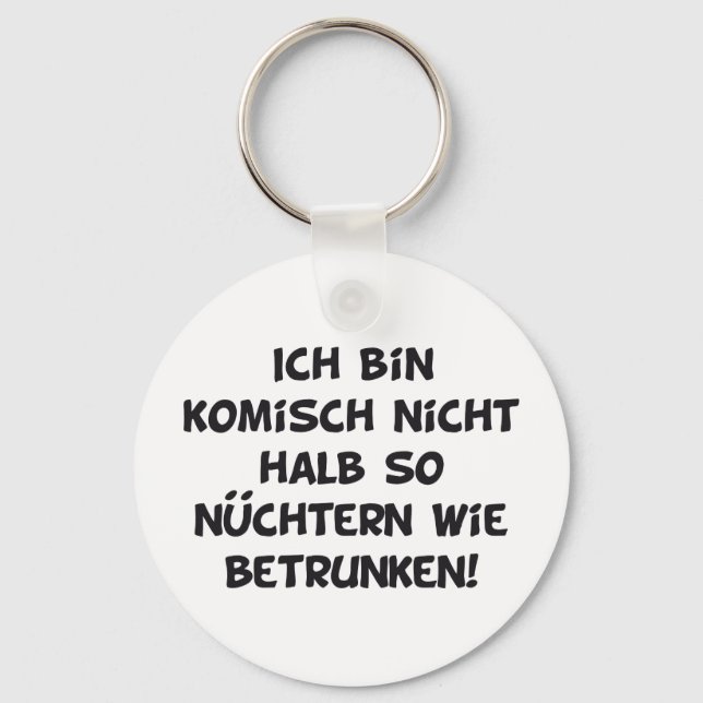 Alkohol Schlüsselanhänger (Vorderseite)