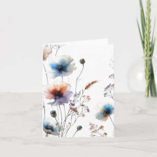 Alkohol-Tinte-Aquarell-Blumen Leer