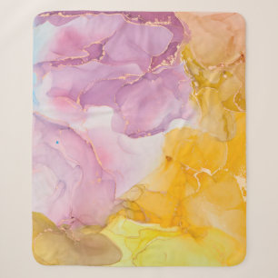 Alkohol-Tintenfarben transparent. Fluid Art. Moder Sherpadecke