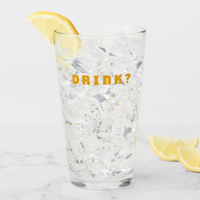 Alkohol trinken glas (Vorderseite Ice)