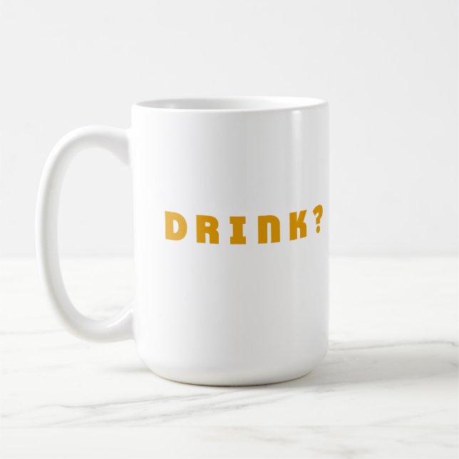 Alkohol trinken kaffeetasse (Links)