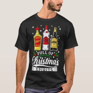 Alkohol trinken Weihnachtsfeier Geschenk voller We T-Shirt