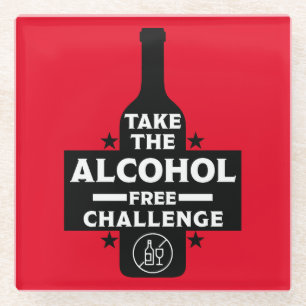 alkoholfrei und nüchtern glasuntersetzer