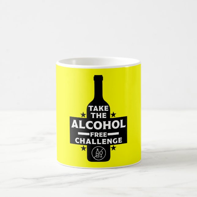 alkoholfrei und nüchtern kaffeetasse (Mittel)