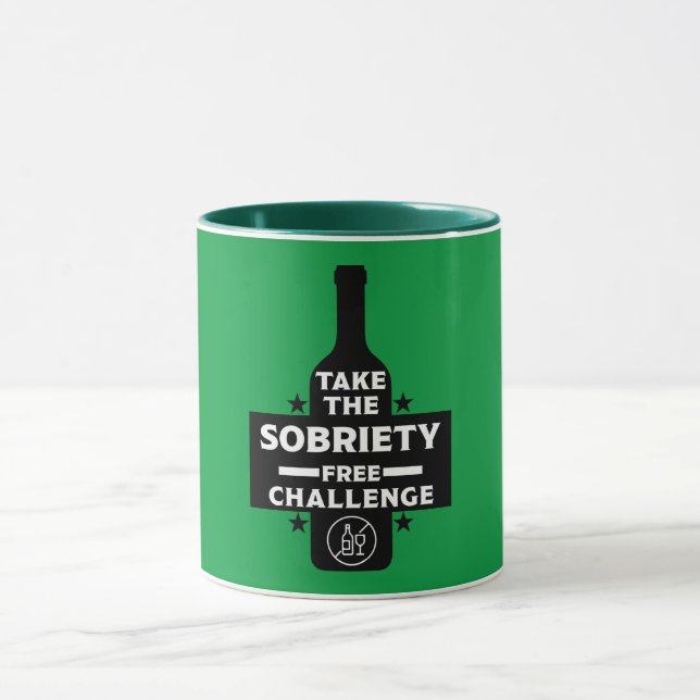 alkoholfrei und nüchtern tasse (Zentrum)