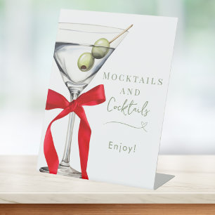 Alkoholfreie Cocktails Cocktails Dirty Martini Bra Sockelschild