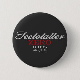 Alkoholgegner Alkohol Frei! Button