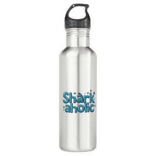 Alkoholische Shark Edelstahlflasche