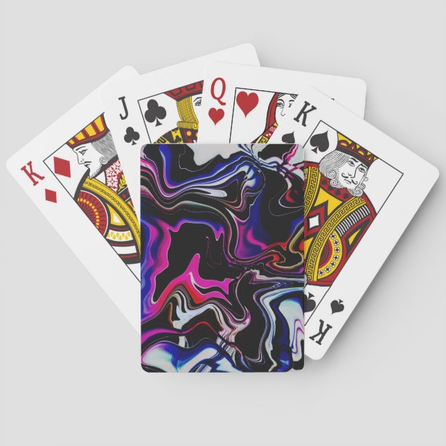 Alkoholkunst Spielkarten (Rückseite)