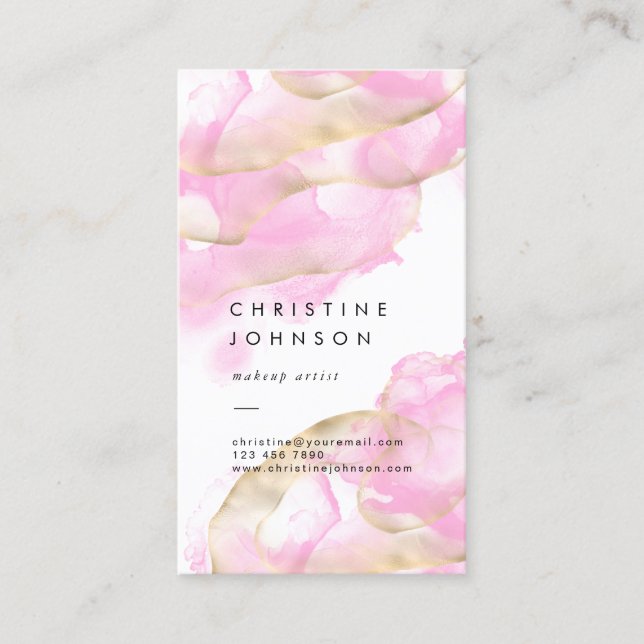 Alkoholpinsel Visitenkarte (Vorderseite)