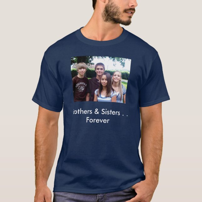 All_4_kids [1], Brüder u. Schwestern. Für immer T-Shirt (Vorderseite)