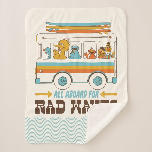 All Aboard for Rad Waves Sherpadecke (Vorderseite)