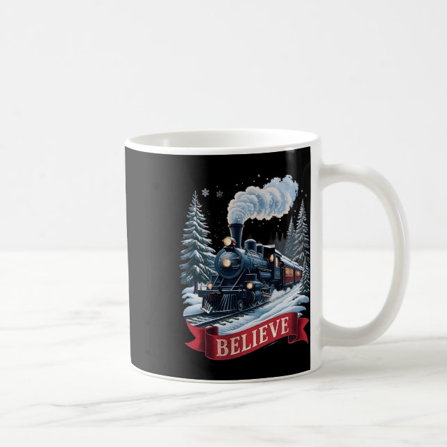 All Aboard Polar Express Christmas North Pole Xmas Kaffeetasse (Rechts)