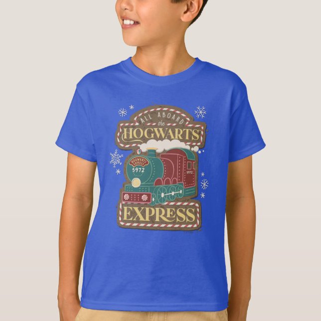 All Aboard the HOGWARTS™ Express Christmas Cookie T-Shirt (Vorderseite)