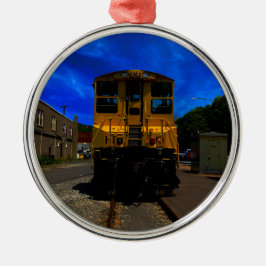 All Aboard the Train Ornament Aus Metall