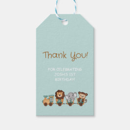 ALL ABOARD Train Fiesta Kindergeburtstag Geschenkanhänger