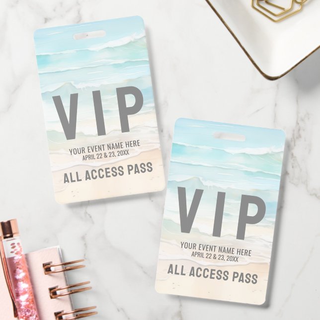 All Access Pass Event VIP Ausweis (Büro)
