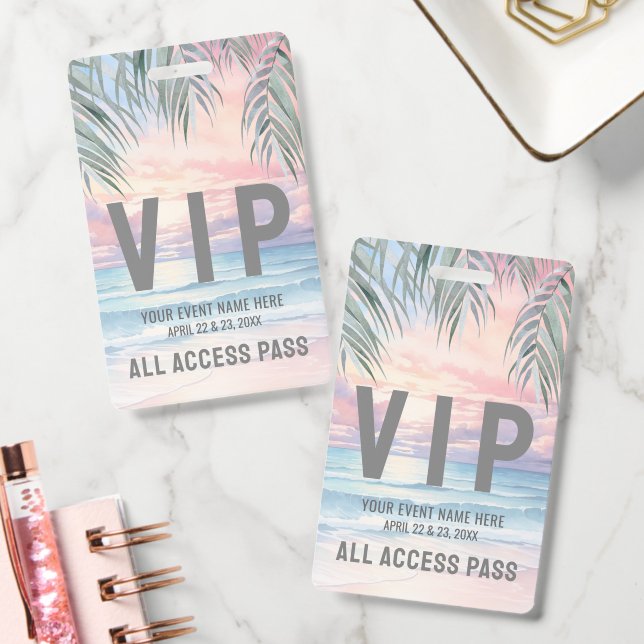 All Access Pass Event VIP Ausweis (Büro)