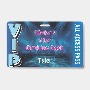 All Access Pass Musik Konzert Veranstaltung VIP Ausweis