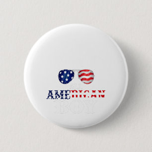 All American Boy 4. Juli Jungs Kinder Sonnenbrille Button