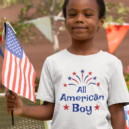 All American Boy 4. Juli Kind T-Shirt