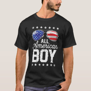 All American Boy 4th July Family Matching Sungl T-Shirt