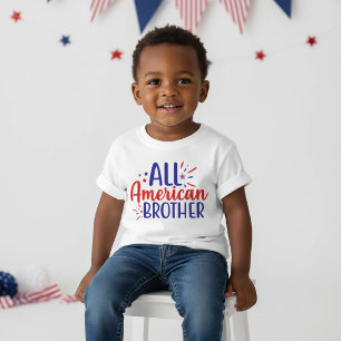 All American Brother 4. Juli T-Shirt für Kinder