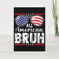 All American Bruh 4. Juli Jungen Patriotische Teen