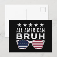 All American Bruh Sunglasses Funny 4. Juli
