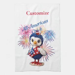 All-American Chick Thunder_Cove Geschirrtuch