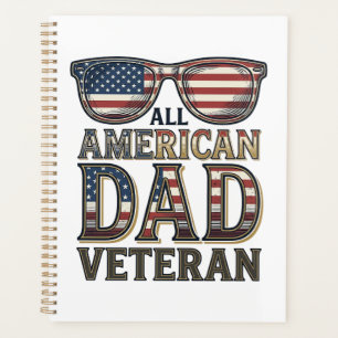 All American Dad Veteran Patrioten Sonnenbrille T- Planer