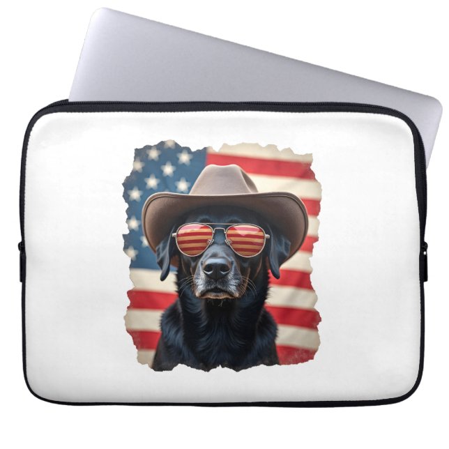 ALL AMERICAN DOG-lovers pit bull  (3) Laptopschutzhülle (Vorderseite)