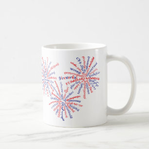 All-American-Feuerwerk-Tasse Kaffeetasse