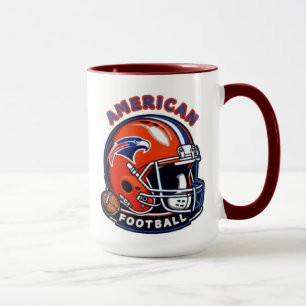 All-American Game Day Vibes - Vintager Helmstil Tasse