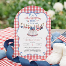All-American-Girl-Baby-Shower-Einladung