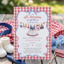 All-American-Girl-Baby-Shower-Einladung