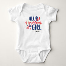 All American Girll (Baby) T - Shirt