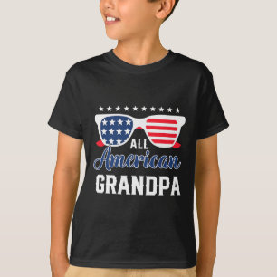All American Grandpa 4. Juli USA Sonnenbrille Herr T-Shirt