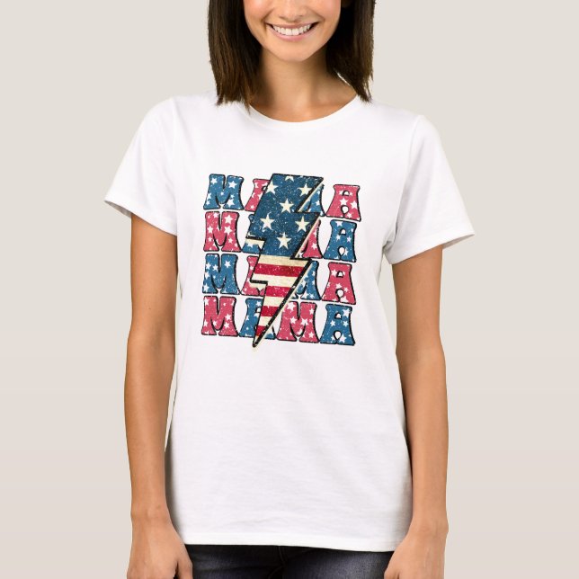 All American Mama T-Shirt (Vorderseite)