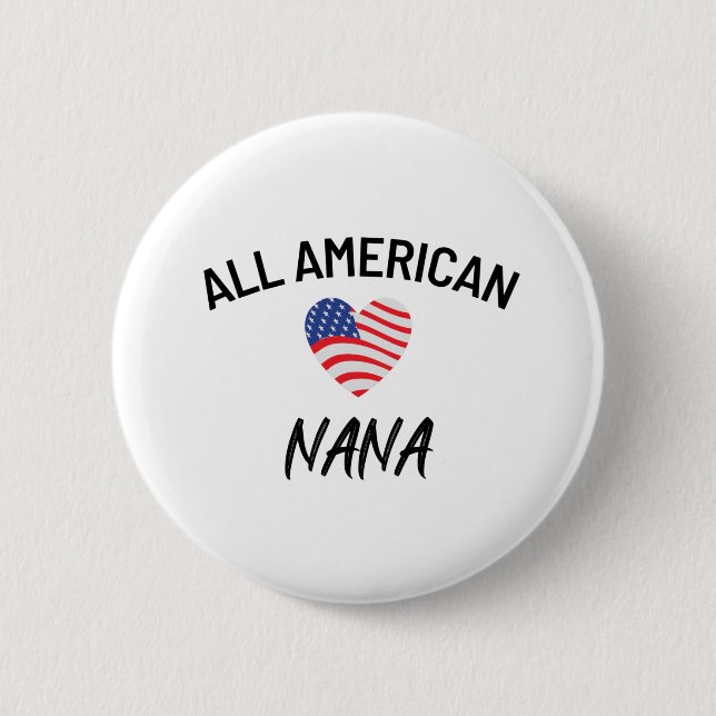 All American Nana Button (Vorderseite)