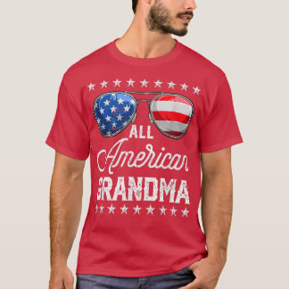 All American Oma 4. Juli Family Matching S T-Shirt