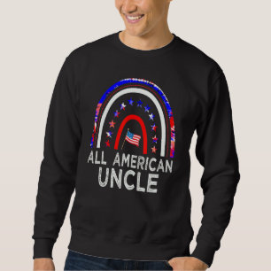 All American Onkel Tie Dye 4. Juli Outfits Fo Sweatshirt