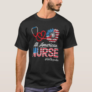 All American Orthopädische Krankenschwester Sonnen T-Shirt