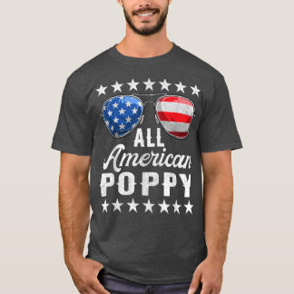 All American Poppy-Shirt, 4. Juli passendes Outfit T-Shirt