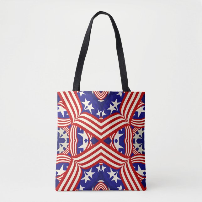 All American Star Spangled Totbeutel Tasche (Vorderseite)